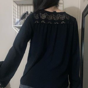 Black Long Sleeve Blouse